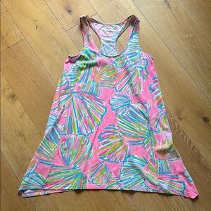 Lilly Pulitzer Cotton Tank Dress in shellabrate
